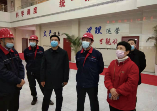 濟(jì)南市生態(tài)環(huán)境局黨組織書記、局長肖紅考察本項目