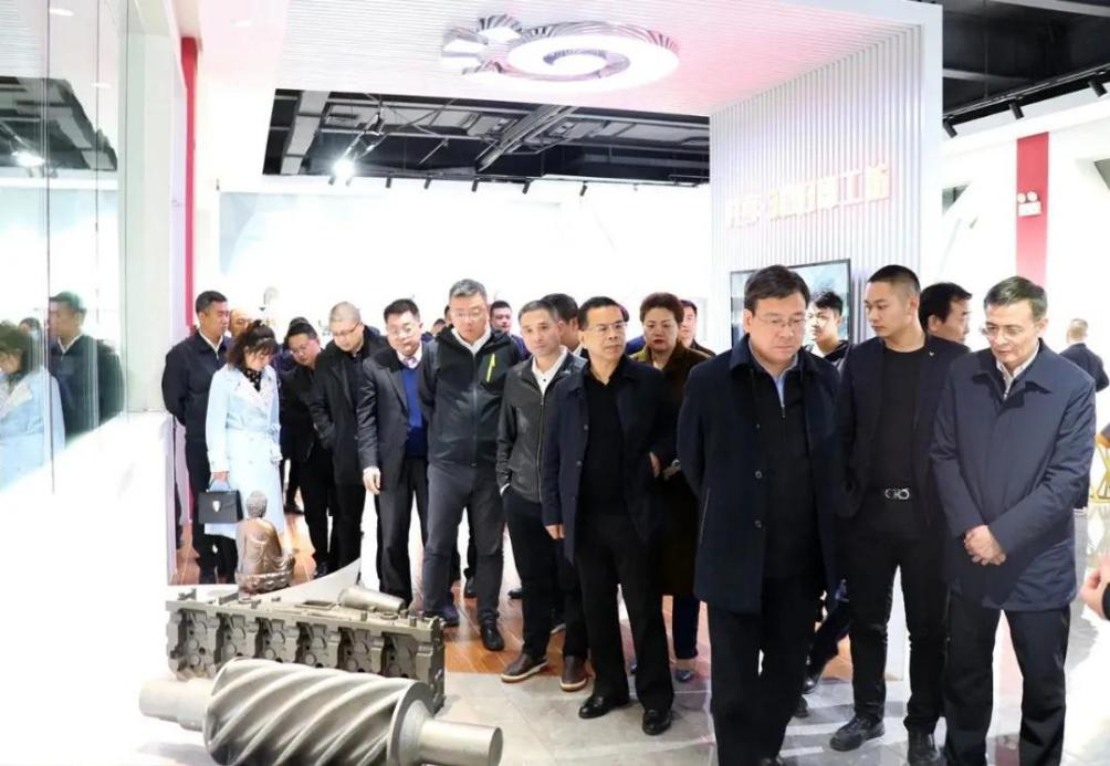 考察共享集團工業(yè)級鑄造3D技術