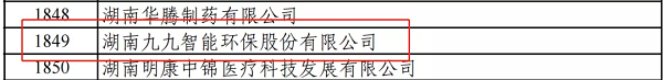 九九智能環(huán)保榮獲國家級專精特新“小巨人”企業(yè)
